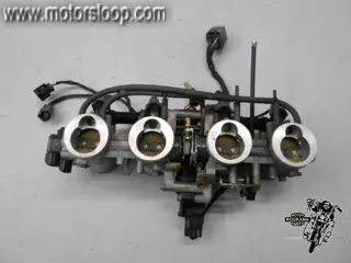 Kawasaki Z750(ZR750JJ) Gasklephuis met injectoren en sensors