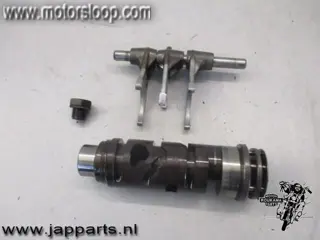 Suzuki GS450L Schakelwals met vorken en toebehoren