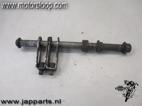 Suzuki GSX-R750W Achterwiel as met toebehoren