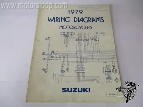 Suzuki 1979 Wiring Diagrams (GS,GT,DR,ETC) Service Manuel