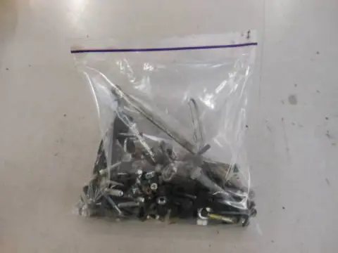 Kawasaki LTD550C Zak diverse bevestigingsmaterialen