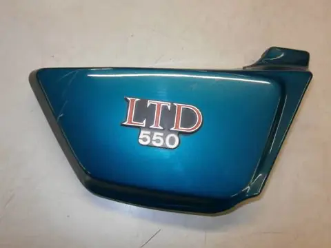 Kawasaki LTD550C Zijkap rechts groen