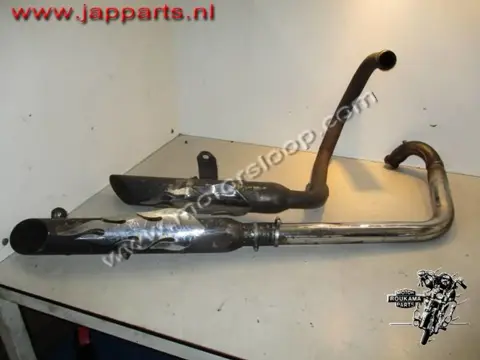 Kawasaki VN1500B Uitlaat compleet