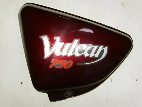 KAWASAKI VN750 Zijkap Links Donkerrood