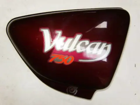 KAWASAKI VN750 Zijkap Rechts Donkerrood