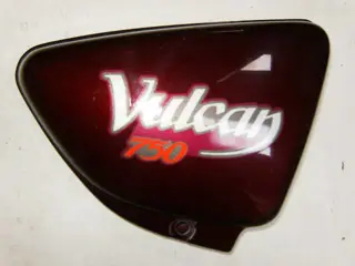 KAWASAKI VN750 Zijkap Rechts Donkerrood