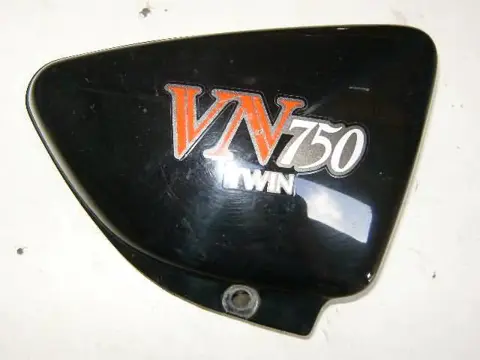 KAWASAKI VN750 Zijkap Rechts Zwart