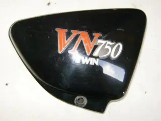 KAWASAKI VN750 Zijkap Rechts Zwart