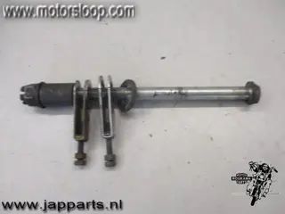 Kawasaki Z400B Achterwiel as met toebehoren