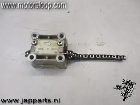 Kawasaki Z400B Nokkenasketting geleider rol