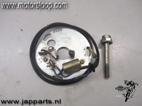 Kawasaki Z400B Ontstekingsplaat met contactpunten