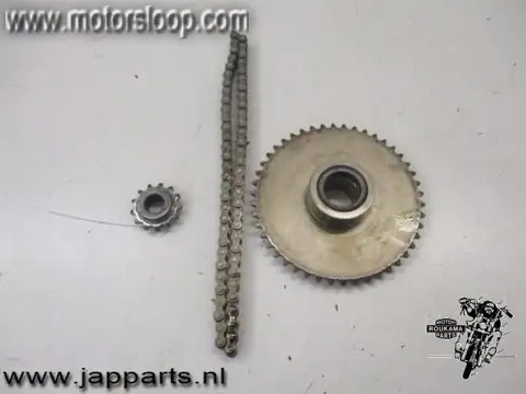 Kawasaki Z400B Startmotor tandwielen
