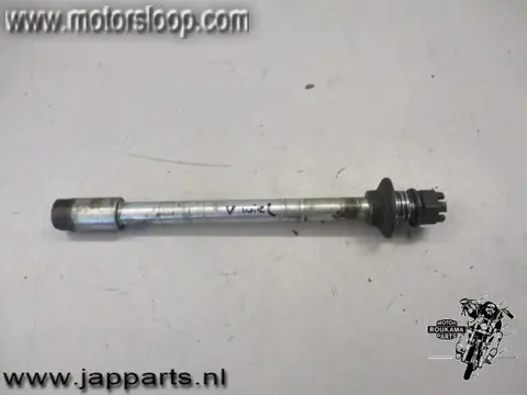 Kawasaki Z400B Voorwiel as