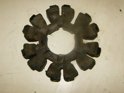 Kawasaki Z550 Tandwiel Rubber