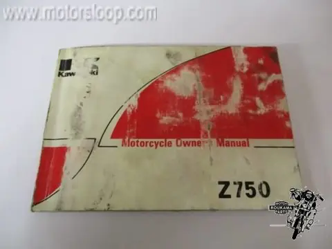 Kawasaki Z750 (Z750L1) Owner's Manuel