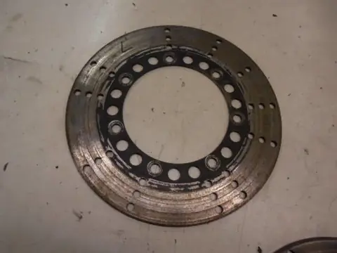 Kawasaki Z750 Remschijf links voor