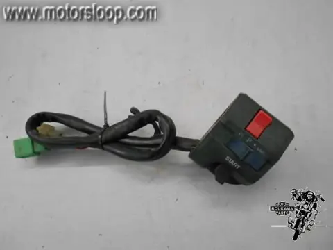 Kawasaki ZR550B Stuurschakelaar rechts met lichtschakelaar
