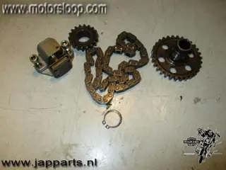 Kawasaki ZX-7R(ZX750P) Dynamo tandwiel met ketting