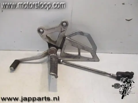 Kawasaki ZX-7R(ZX750P) Schetsplaat met step en schakelpedaal