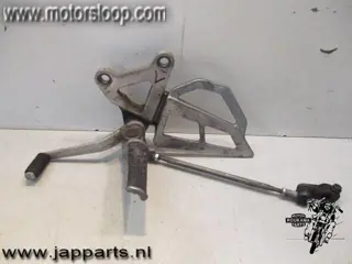 Kawasaki ZX-7R(ZX750P) Schetsplaat met step en schakelpedaal