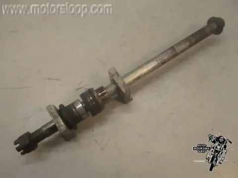 Kawasaki ZXR400(ZX400H) Achterwiel as met spanners