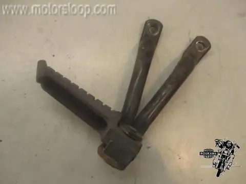 Kawasaki ZXR400(ZX400H) Voetstep met houder rechts achter