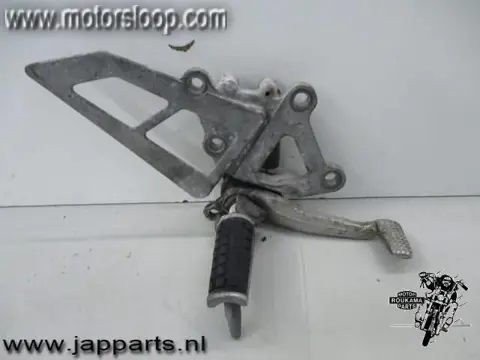 Kawasaki ZXR750(ZX750L) Schetsplaat met step rechts met rempedaa