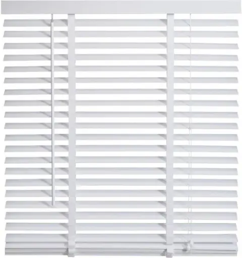 Intensions - Jaloezie Hout - 50mm - 70x130 cm Wit