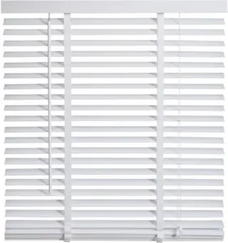 Intensions - Jaloezie Hout - 50mm - 70x130 cm Wit