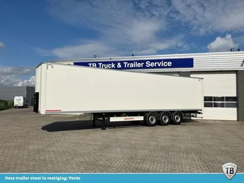 Kässbohrer SBT / 20 - 12 / 27 - Gesloten oplegger met 2x liftassen