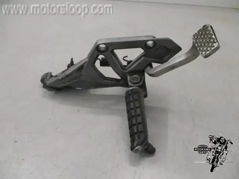 Kawasaki ZZR1100C Schetsplaat rechts met step en pedaal