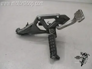 Kawasaki ZZR1100C Schetsplaat rechts met step en pedaal