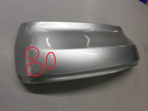 Suzuki AN400 Kapje achterzijde grijs