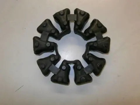 Kawasaki ZZR1100D Tandwiel rubbers 92160-1398