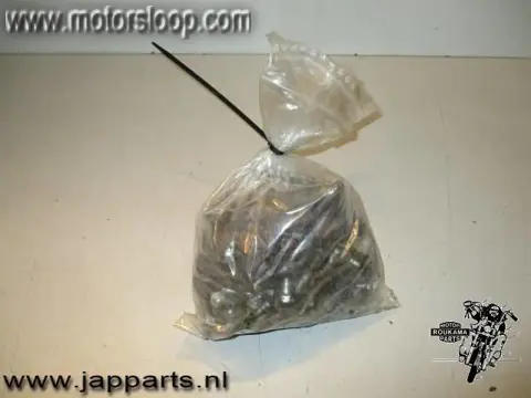 Kawasaki ZZR250(EX250) Zak diverse moeren en bouten