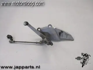 Kawasaki ZZR600D Schetsplaat links met schakelpedaal