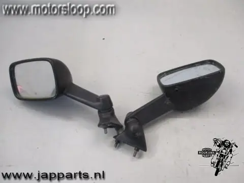 Kawasaki ZZR600D Spiegelset zwart