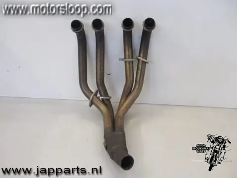 Kawasaki ZZR600D Uitlaat bocht 4-1 R.V.S