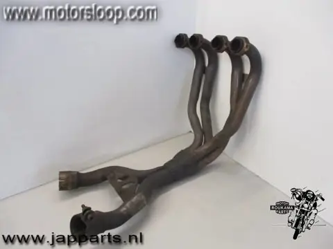 Kawasaki ZZR600D Uitlaat bocht 4-2 R.V.S