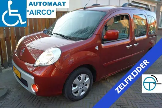 RENAULT KANGOO 1.6-16v AUTOMAAT ROLSTOELAUTO INCL. SCOOTMOBIEL AIRCO ZELFRIJDER 