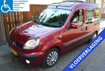 RENAULT KANGOO 1.6-16v  ROLSTOELAUTO  PANORAMADAK  AIRCO KNIELSYSTEEM
