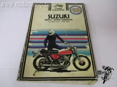 Suzuki 125-500 Twins 1964-1976 Service Manuel