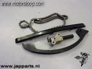 Suzuki AN650(BU1321) Nokkenas kettingspanner en geleiders