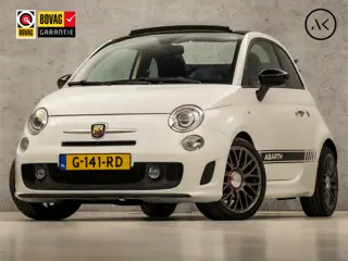 Fiat 500C 1.4-16V Abarth 141Pk Automaat (KUIPSTOELEN, ZWART HEMEL, XENON, PARKEERSENSOREN, FLIPPERS,