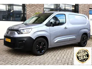 Fiat E-Doblò 50kWh 100Kw/136Pk L2 #4Seiz.banden#Trekhaak#Lm-wielen#Camera#Navi#Inrichting#Nieuw!#