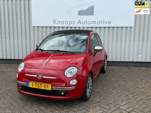 Fiat 500 C 0.9 TwinAir Lounge, Airco, Ledere bekleding