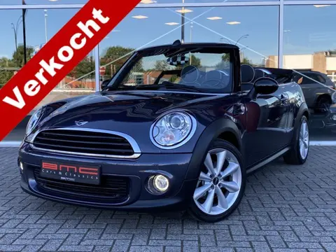 MINI Cabrio 1.6 Chili ,Lounge leder, navi, stoelverwarming, 17 inch