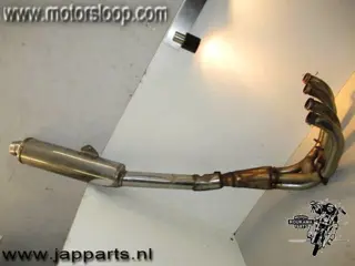 Suzuki GSF600(GN77) Uitlaat 4-1 RVS