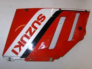 Suzuki GSX-R750 Zijkuip Rechts Rood Wit