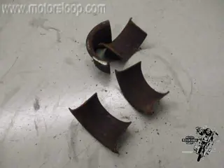 Suzuki GSX250E Uitlaat halvemaantjes